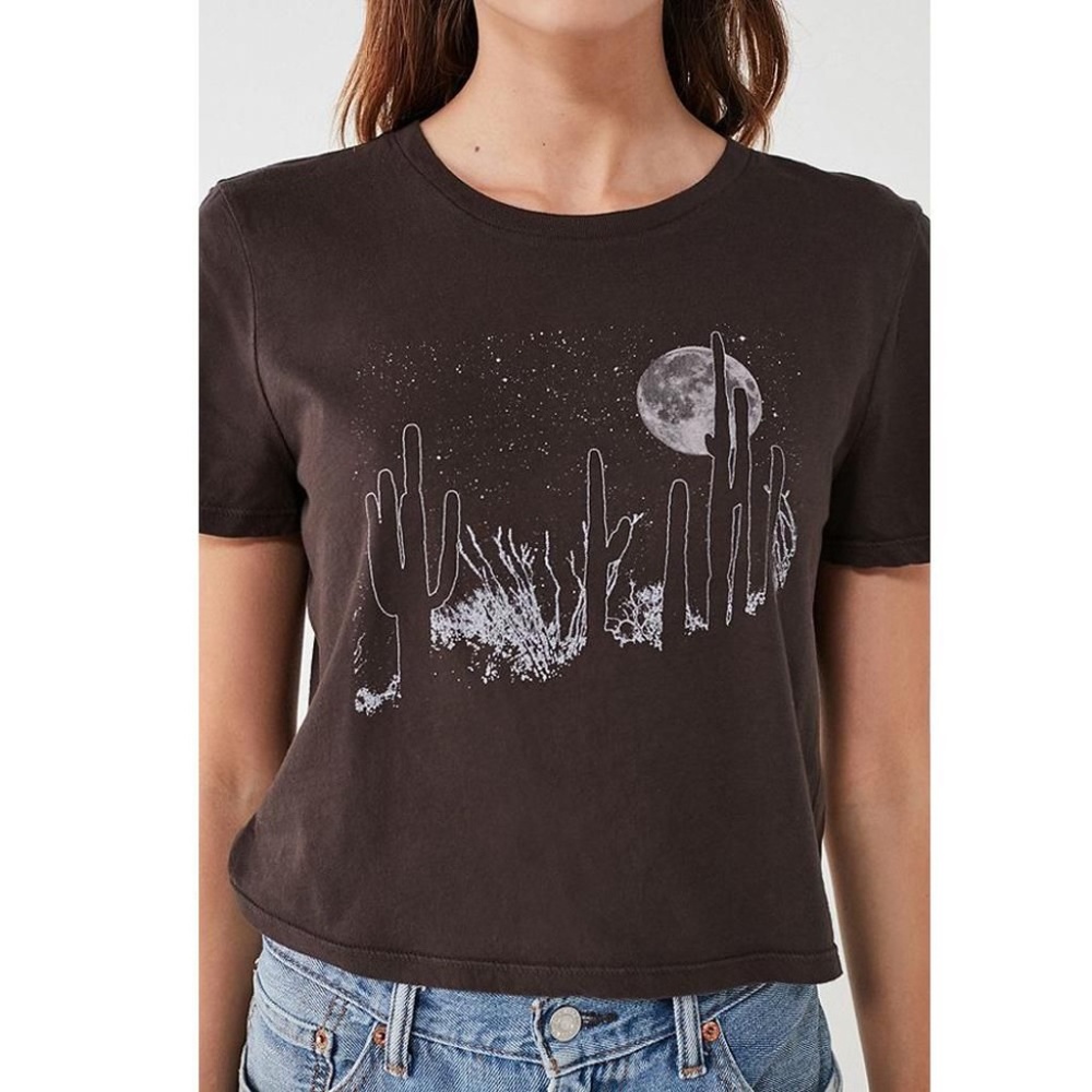 Highland Moon' Print Tee